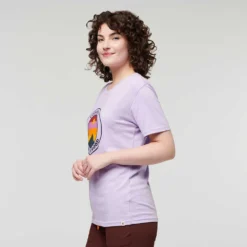 Cotopaxi Women's Sunny Side Organic T-Shirt - Thistle -Patagonia Shop 1200x1200 png F22 W Sunny Side Organic T Shirt Thistle 821