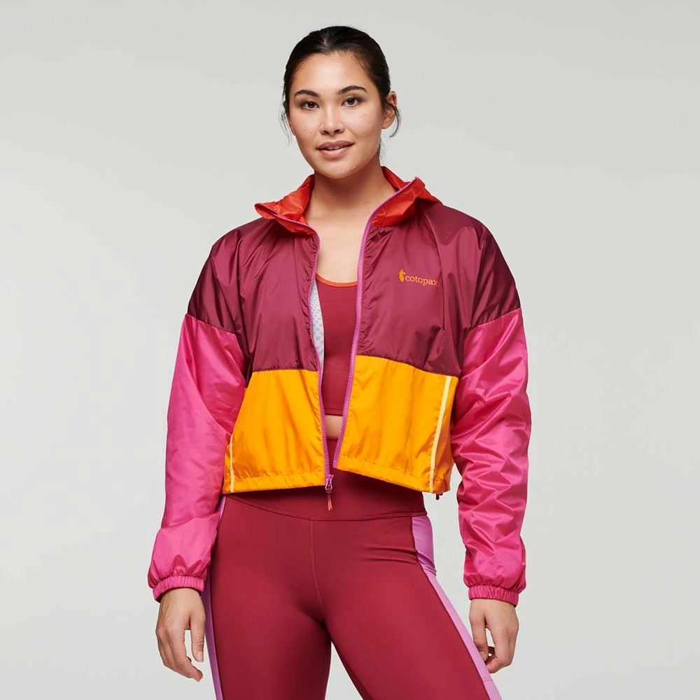 Cotopaxi Women's Teca Windbreaker Crop Jacket - Good Morning 6 Cotopaxi Women's Teca Windbreaker Crop Jacket - Good Morning - Image 6