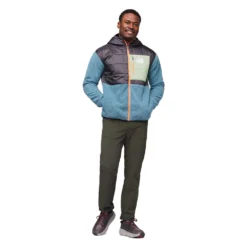 Cotopaxi Men's Trico Hybrid Hooded Jacket - Graphite/Blue Spruce -Patagonia Shop 1200x1200 png F23 M Trico Hybrid Hooded Jacket Graphite Blue Spruce 2