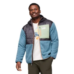 Cotopaxi Men's Trico Hybrid Hooded Jacket - Graphite/Blue Spruce -Patagonia Shop 1200x1200 png F23 M Trico Hybrid Hooded Jacket Graphite Blue Spruce 3