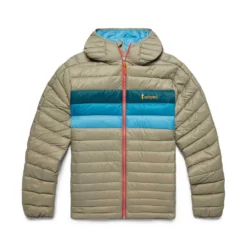 Cotopaxi Men's Fuego Down Hooded Jacket - Stone Stripe