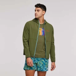 Cotopaxi Men's Vuelta Performance Windbreaker Jacket - Pine -Patagonia Shop 1200x1200 png S23 M Vuelta Performance Windbreaker Pine 1