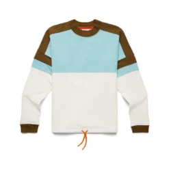 Cotopaxi Women's Bandera Sweatshirt - Sea Glass & Bone