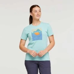 Women's Cotopaxi Vibe Organic T-Shirt - Sea Glass -Patagonia Shop 1200x1200 png S23 W Cotopaxi Vibe Organic T Shirt Sea Glass 2
