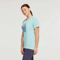 Women's Cotopaxi Vibe Organic T-Shirt - Sea Glass -Patagonia Shop 1200x1200 png S23 W Cotopaxi Vibe Organic T Shirt Sea Glass 3