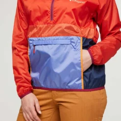 Cotopaxi Women's Teca Half Zip Windbreaker - Feisty -Patagonia Shop 1200x1200 png S23 W Teca Half Zip Windbreaker Fiesty 4