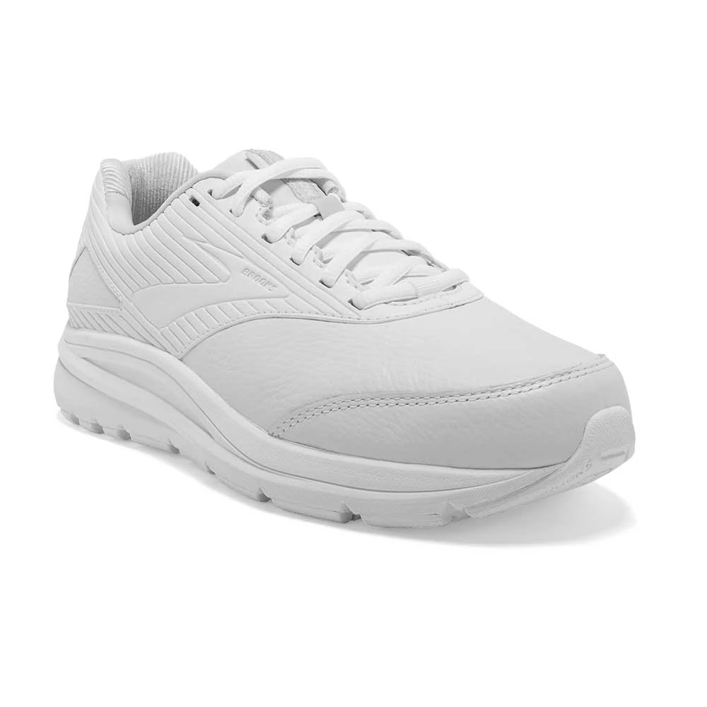 BROOKS Women's Addiction Walker 2 Walking Shoe - White/White- Extra Wide (2E) 2 BROOKS Women's Addiction Walker 2 Walking Shoe - White/White- Extra Wide (2E) - Image 2