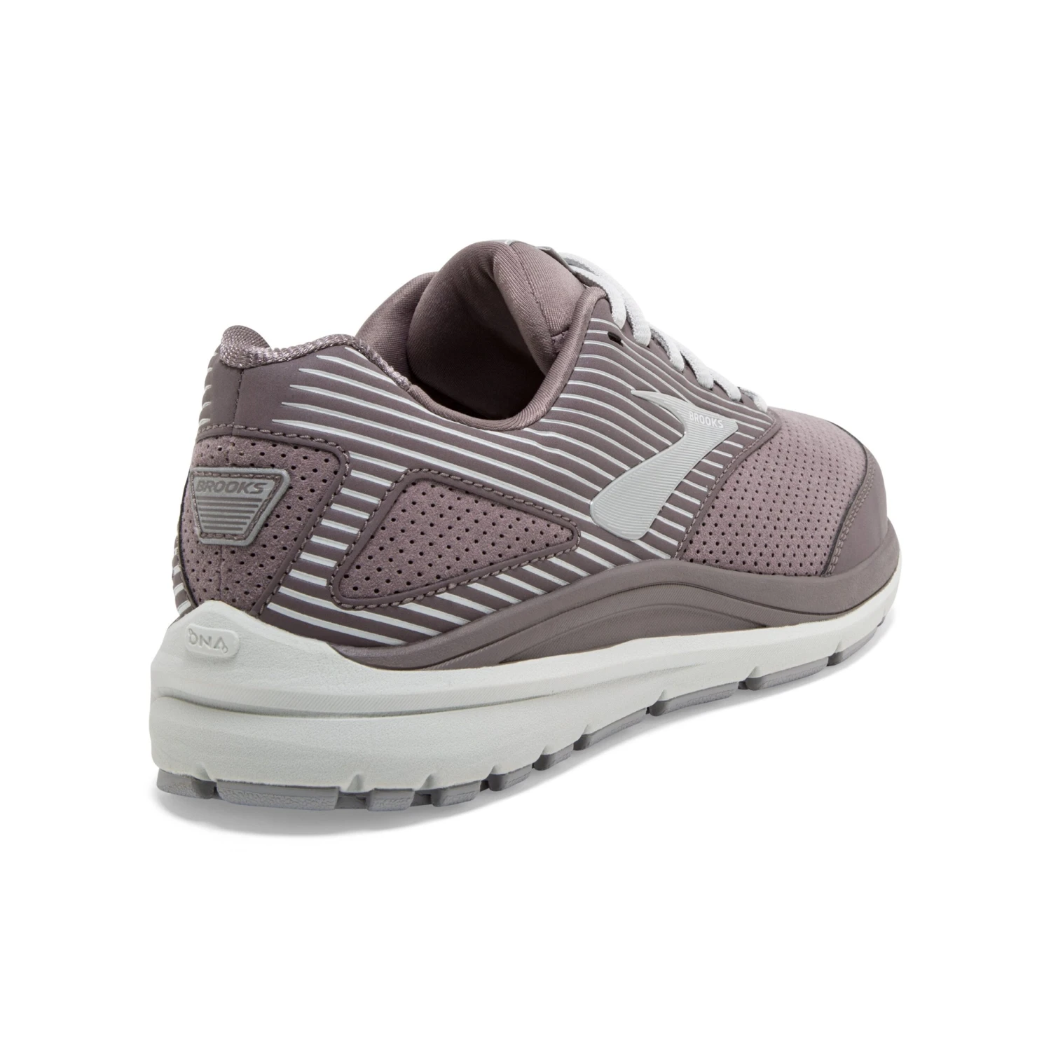 BROOKS Women's Addiction Walker Suede Walking Shoe - Shark/Alloy/Oyster - Regular (B) 4 BROOKS Women's Addiction Walker Suede Walking Shoe - Shark/Alloy/Oyster - Regular (B) - Image 4