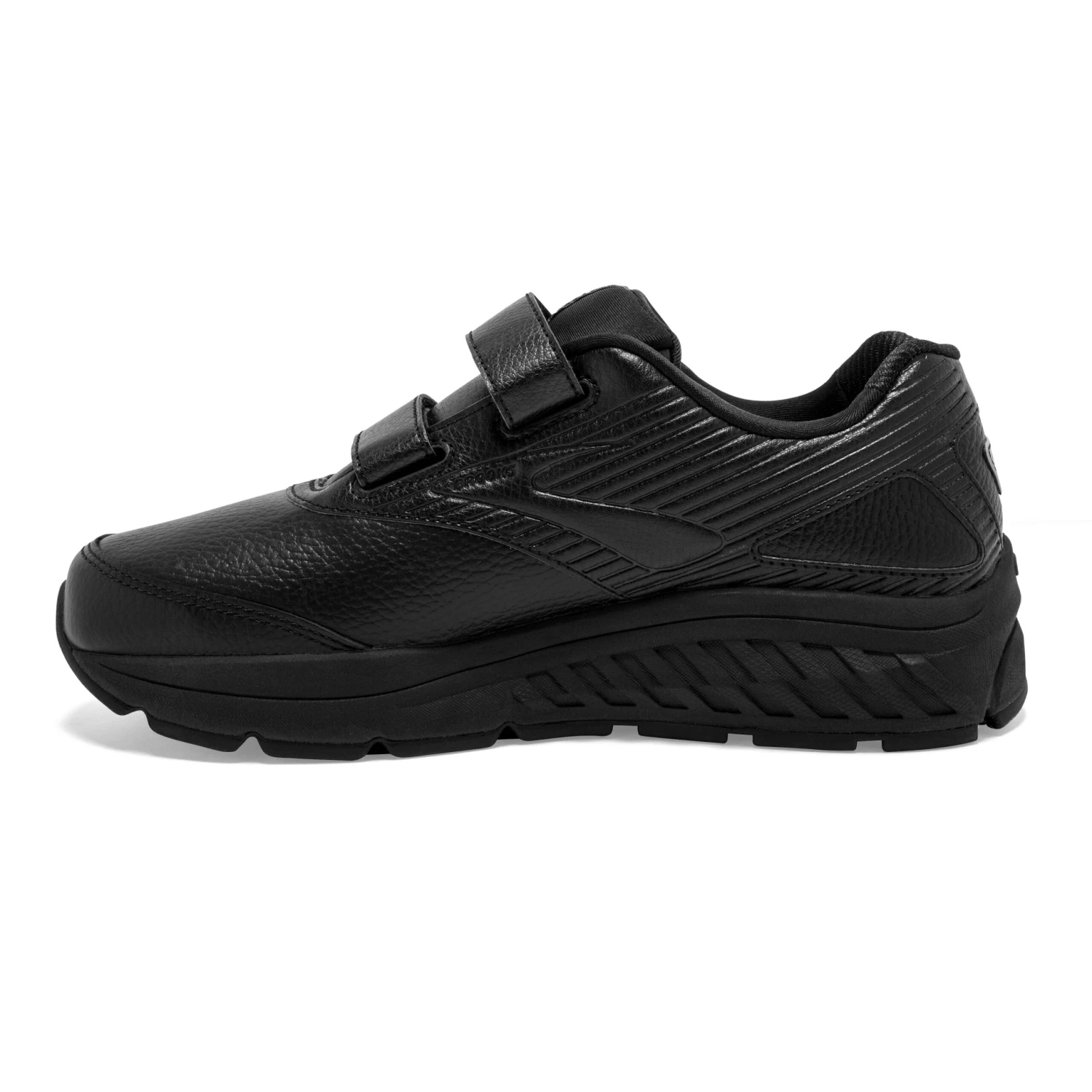 BROOKS Women's Addiction Walker VStrap 2 Walking Shoes- Black/Black- Extra Wide (2E) 2 BROOKS Women's Addiction Walker VStrap 2 Walking Shoes- Black/Black- Extra Wide (2E) - Image 2