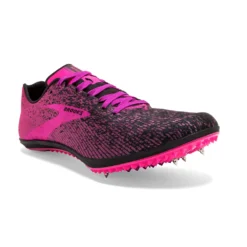 BROOKS Women's Mach 19 Track Spike - Black/Hollyhock/Pink- Regular (B) 8 BROOKS Women's Mach 19 Track Spike - Black/Hollyhock/Pink- Regular (B) -Patagonia Shop 120311 063 A Mach 19 scaled