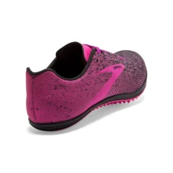 BROOKS Women's Mach 19 Track Spike - Black/Hollyhock/Pink- Regular (B) 9 BROOKS Women's Mach 19 Track Spike - Black/Hollyhock/Pink- Regular (B) -Patagonia Shop 120311 063 H Mach 19 scaled