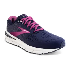 BROOKS Women's Ariel 20 Running Shoe - Peacoat/Vivid Viola/White - Regular (B) -Patagonia Shop 120315 491 A Ariel 20 2