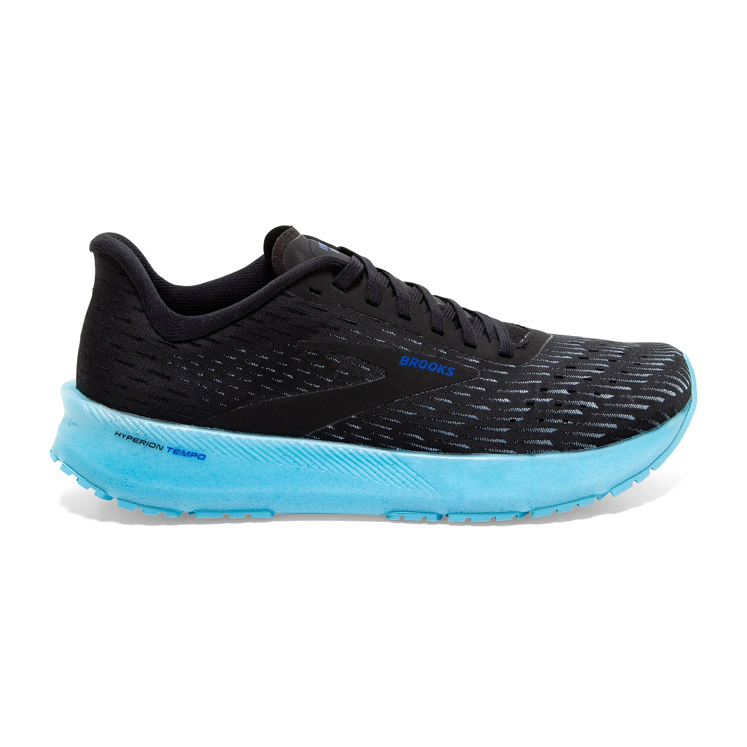 BROOKS Women's Hyperion Tempo Running Shoe - Black/Iced Aqua/Blue - Regular (B) 1 BROOKS Women's Hyperion Tempo Running Shoe - Black/Iced Aqua/Blue - Regular (B)