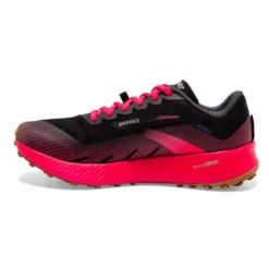 BROOKS Women's Catamount Trail Shoe - Black/Pink - Regular (B) -Patagonia Shop 120339 011 M Catamount