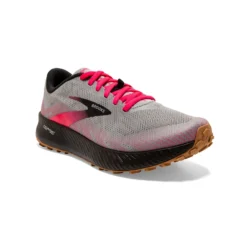 BROOKS Women's Catamount Trail Running Shoe - Alloy/Pink/Black - Regular (B) -Patagonia Shop 120339 098 A Catamount