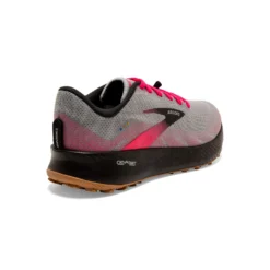BROOKS Women's Catamount Trail Running Shoe - Alloy/Pink/Black - Regular (B) -Patagonia Shop 120339 098 H Catamount