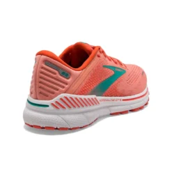BROOKS Women's Adrenaline GTS 22 Running Shoe- Coral/Latigo Bay/White- Regular (B) 9 BROOKS Women's Adrenaline GTS 22 Running Shoe- Coral/Latigo Bay/White- Regular (B) -Patagonia Shop 120353 680 H Adrenaline GTS 22