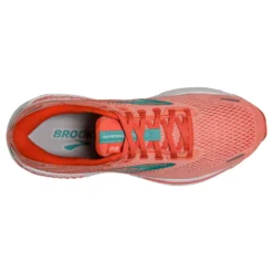 BROOKS Women's Adrenaline GTS 22 Running Shoe- Coral/Latigo Bay/White- Regular (B) 10 BROOKS Women's Adrenaline GTS 22 Running Shoe- Coral/Latigo Bay/White- Regular (B) -Patagonia Shop 120353 680 O Adrenaline GTS 22