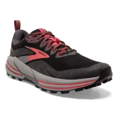 BROOKS Women's Cascadia 16 GoreTEX Trail Running Shoe - Black/Blackened Pearl/Coral - Regular (B) -Patagonia Shop 120364 071 A Cascadia 16 GTX scaled