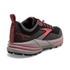 BROOKS Women's Cascadia 16 GoreTEX Trail Running Shoe - Black/Blackened Pearl/Coral - Regular (B) -Patagonia Shop 120364 071 H Cascadia 16 GTX scaled
