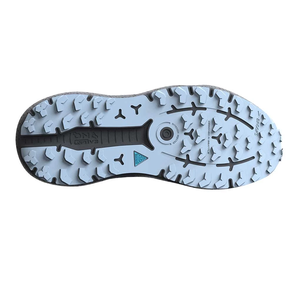 BROOKS Women's Caldera 6 Trail Shoe - Black/Blue/Yellow- Regular (B) 3 BROOKS Women's Caldera 6 Trail Shoe - Black/Blue/Yellow- Regular (B) - Image 3