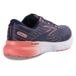 BROOKS Women's Glycerin 20 Running Shoe - Nightshadow/Blue/Pink - Regular (B) -Patagonia Shop 120369 088 H Glycerin 20