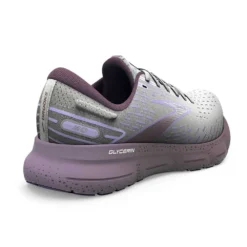 BROOKS Women's Glycerin 20 Running Shoe- White/Orchid/Lavender - Regular (B) -Patagonia Shop 120369 168 H Glycerin 20
