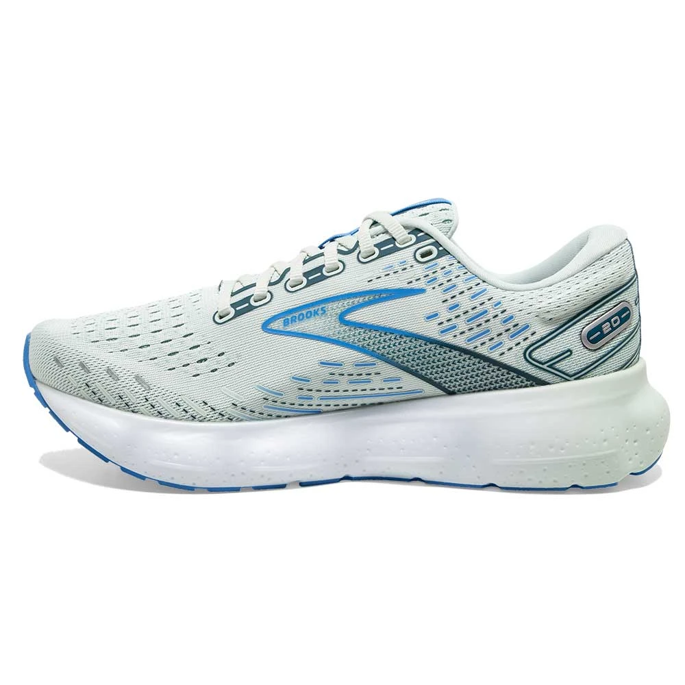 BROOKS Women's Glycerin 20 Running Shoe - Blue Glass/Marina/Legion Blue - Regular (B) 3 BROOKS Women's Glycerin 20 Running Shoe - Blue Glass/Marina/Legion Blue - Regular (B) - Image 3