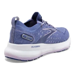 BROOKS Women's Glycerin StealthFit 20 Running Shoe - Blue/Pastel Lilac/White - Regular (B) -Patagonia Shop 120372 402 H Glycerin StealthFit 20