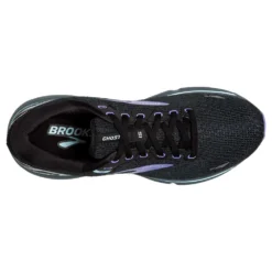 BROOKS Women's Ghost 15 Running Shoe- Black/Jacaranda/Salt- Regular (B) 12 BROOKS Women's Ghost 15 Running Shoe- Black/Jacaranda/Salt- Regular (B) -Patagonia Shop 120380 011 O Ghost 15