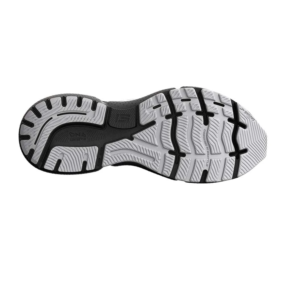 BROOKS Women's Ghost 15 Running Shoe - White/Ebony/Oyster - Regular (B) 2 BROOKS Women's Ghost 15 Running Shoe - White/Ebony/Oyster - Regular (B) - Image 2