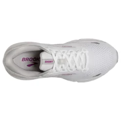 BROOKS Women's Ghost 15 - White/Oyster/Viola 10 BROOKS Women's Ghost 15 - White/Oyster/Viola -Patagonia Shop 120380 195 O Ghost 15