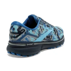 BROOKS Women's Ghost 15 Camo Running Shoe - Star/Eclipse/Grotto - Regular (B) 9 BROOKS Women's Ghost 15 Camo Running Shoe - Star/Eclipse/Grotto - Regular (B) -Patagonia Shop 120380 416 H Ghost 15