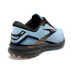 BROOKS Women's Ghost 15 Running Shoe- Light Blue/Black/Yellow - Regular (B) -Patagonia Shop 120380 437 H Ghost 15