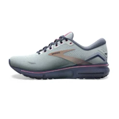 BROOKS Women's Ghost 15 Running Shoe - Spa Blue/Neo Pink/ Copper- Regular (B) -Patagonia Shop 120380 492 M Ghost 15 1
