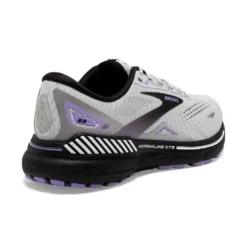 BROOKS Women's Adrenaline GTS 23 Running Shoe - Grey/Black/Purple- Regular (B) -Patagonia Shop 120381 039 H Adrenaline GTS 23 1