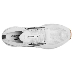 BROOKS Women's Levitate StealthFit 6 Running Shoe- White/Bran- Regular (B) -Patagonia Shop 120385 170 O Levitate StealthFit 6