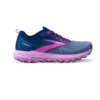 BROOKS Women's Cascadia Trail Running Shoe- Navy/Purple/Violet - Regular (B)
