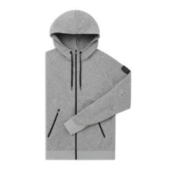 On Running Men's Zipped Hoodie - Grey