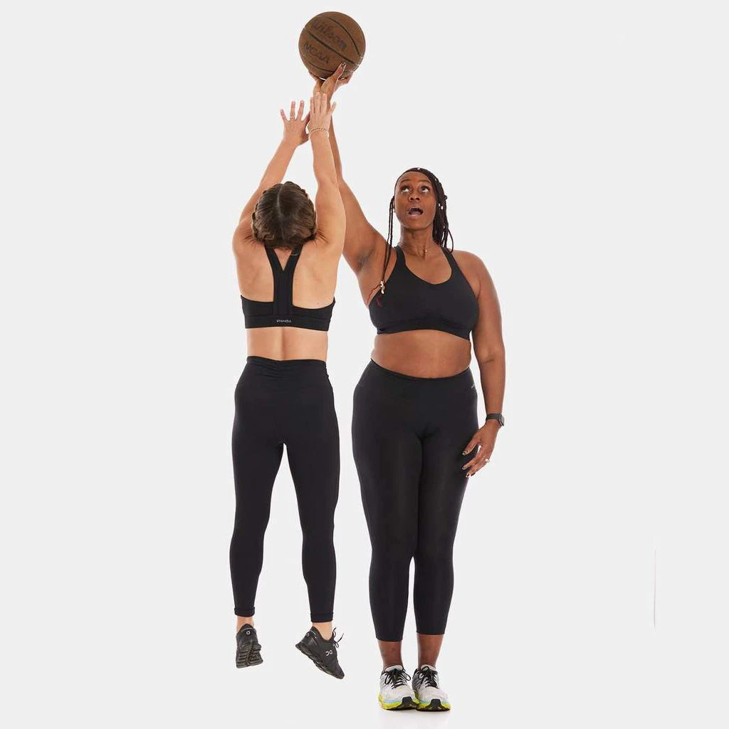 Women's Y-Back Bra - Booya Black 5 Women's Y-Back Bra - Booya Black - Image 5