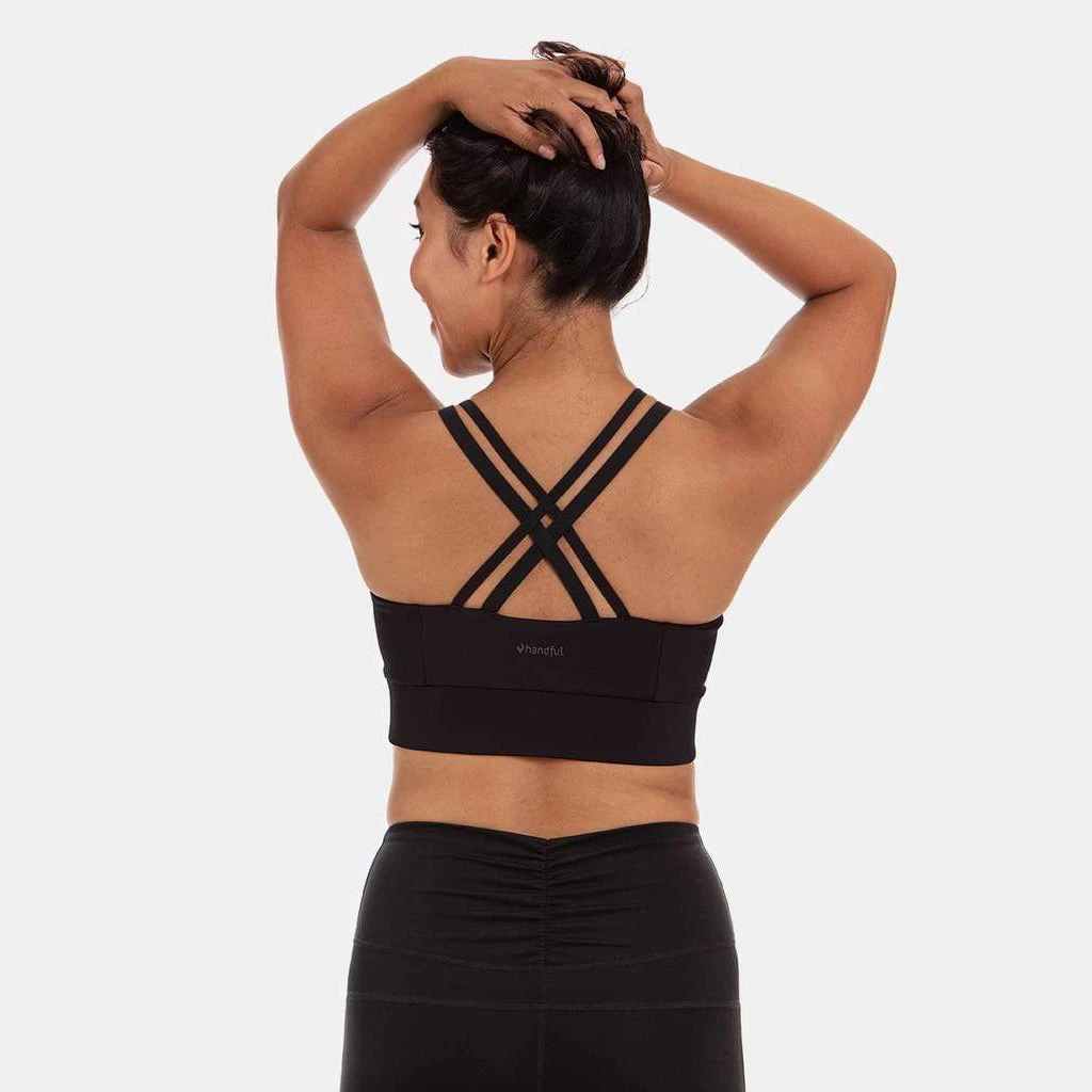 Women's Double Down Bra - Booya Black 2 Women's Double Down Bra - Booya Black - Image 2