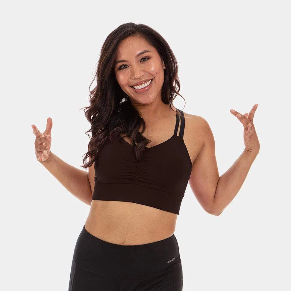 Women's Double Down Bra - Booya Black 4 Women's Double Down Bra - Booya Black - Image 4