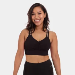 Women's Double Down Bra - Booya Black