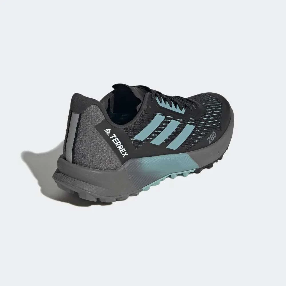 ADIDAS Women's Terrex Agravic Flow 2 Trail Shoe- Core Black/Mint Ton/Ftwr White- Regular (B) 4 ADIDAS Women's Terrex Agravic Flow 2 Trail Shoe- Core Black/Mint Ton/Ftwr White- Regular (B) - Image 4