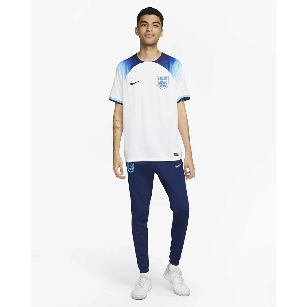 Nike Men's England 2022/23 Dri-FIT Home Stadium Jersey - White/Blue Fury 3 Nike Men's England 2022/23 Dri-FIT Home Stadium Jersey - White/Blue Fury - Image 3