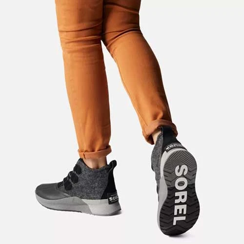 Sorel Women's Out N About III Classic Waterproof Boot - Black/Sea Salt - Regular (B) 4 Sorel Women's Out N About III Classic Waterproof Boot - Black/Sea Salt - Regular (B) - Image 4