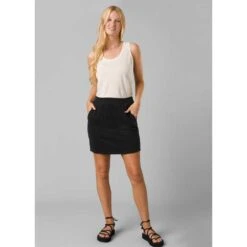Prana Women's Cozy Up Sport Skirt - Black 9 Prana Women's Cozy Up Sport Skirt - Black -Patagonia Shop 1973481 BLACK ALT 8