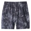 Mako Short 7" Unlined - Asphalt Marble Print