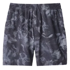 Mako Short 7" Unlined - Asphalt Marble Print