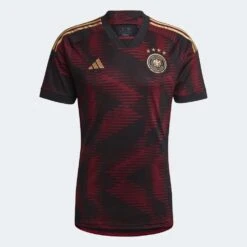 ADIDAS Men's Germany 2022 Away Jersey - Black
